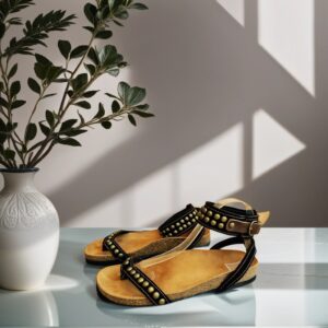 sandalias de cuero